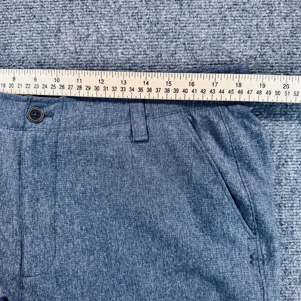 Under Armour Match Play Golf Woven Pants Men's 38x32 Grey Heather Stretch Casual
